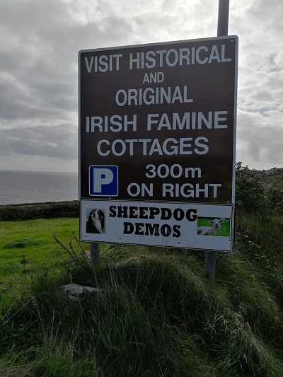 To the Famine Cottages